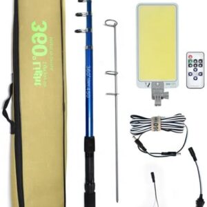 360 Light FR 04 12V Waterproof Portable Telescopic Fishing Rod LED Outdoor Multifunctional Camping Light
